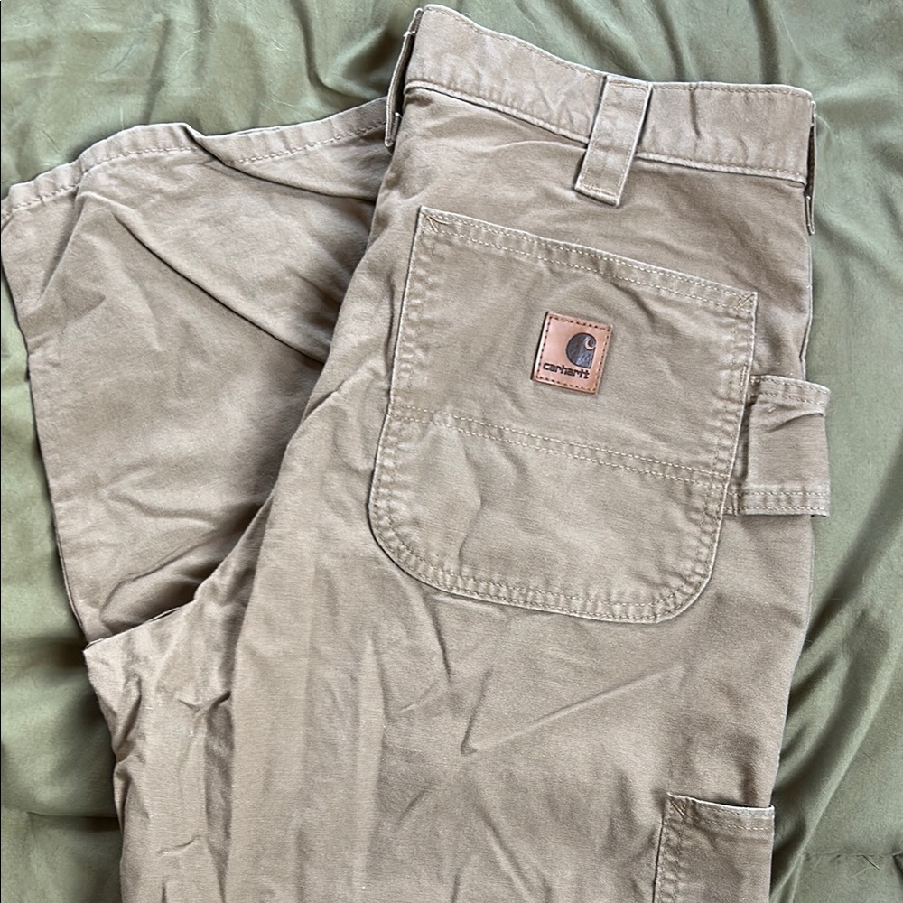 Carhartt Men's Tan Work Pants